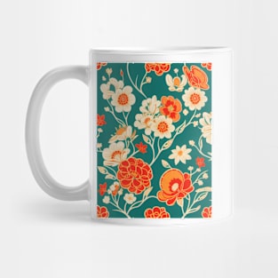 Oriental flowers Mug